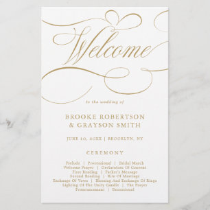 Programa de Casamento de Ouro de eterno para calig
