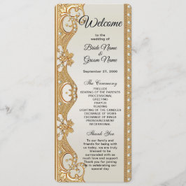 Programa de Casamento de Pérolas Brancas do Orname