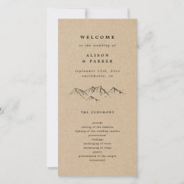 Programa de Casamento de Pinheiros de Montanhas Kr