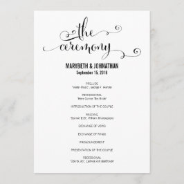 Programa de Casamento de Script Moderno