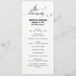 Programa de Casamento de Script Moderno