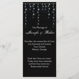 Programa de Casamento de Vineyard da Meia-Noite