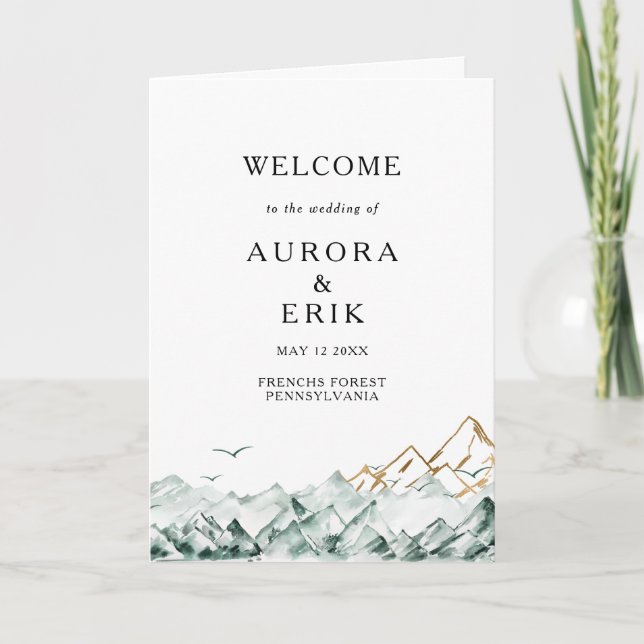 Programa de Casamento Dobrado das Montanhas Verde  (Frente)