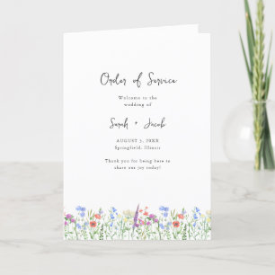 Programa de Casamento Dobrado para Jardim de Flore