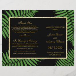Programa de Casamento Elegante Classe Bracken