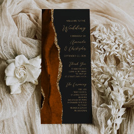 Programa de Casamento Escuro com Ágata Dourada Lar