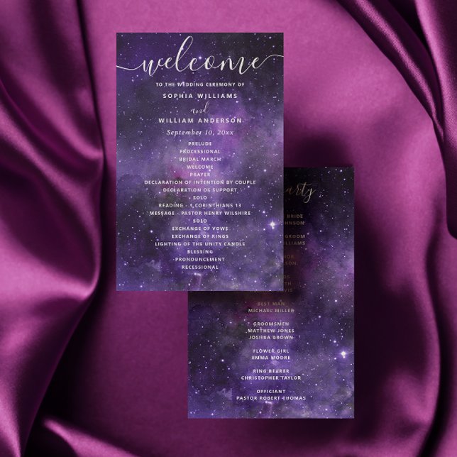 Programa de Casamento Espacial Romântico | Galáxia (Criador carregado)