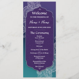 Programa de Casamento Estilo Henna Jóia Noites Ára