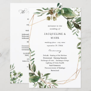 Programa de Casamento Eucalyptus e Folgas Orçament