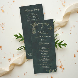 Programa de Casamento Fairycore Floresta Esmeralda