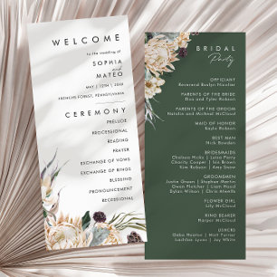 Programa de Casamento Floral Branco