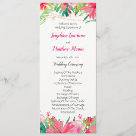 Programa de Casamento Floral de Luzes de Cordas Tr