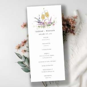 Programa de Casamento Floral de Vinhos Dourados, R