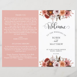 Programa de Casamento Floral do Céu em Rosa
