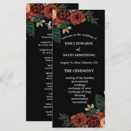 Programa de Casamento Floral Jardim Romântico Pret