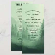 Programa de Casamento Floresta Verde