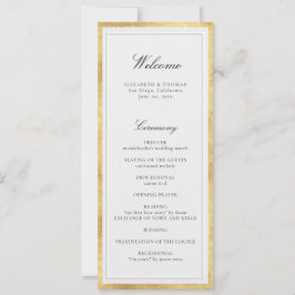 Programa de Casamento Formal Moderno Clássico Péro