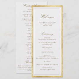 Programa de Casamento Formal Pérola Dourada Clássi