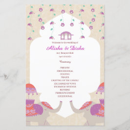 Programa de casamento Indian Elegance