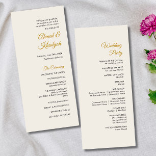 Programa de Casamento Islâmico Moderno Minimalista