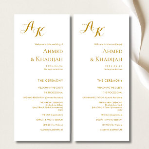 Programa de Casamento Islâmico Moderno Minimalista