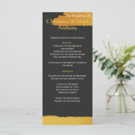 Programa de Casamento Midnight Gold
