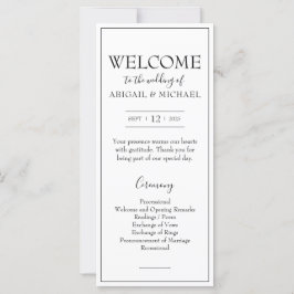 Programa de Casamento Minimalista