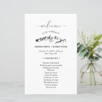 Programa de Casamento na Montanha Rústica