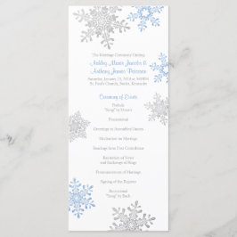 Programa de Casamento no inverno Lapis Blue Silver