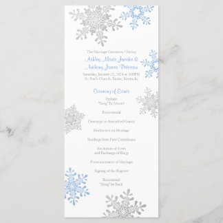 Programa de Casamento no inverno Lapis Blue Silver