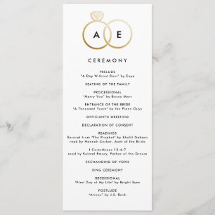 Programa de Casamento Personalizado de Anéis Doura