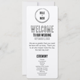 Programa de Casamento Rustic Boho Barn com Foto