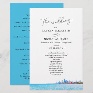 Programa de Casamento Skyline em Chicago