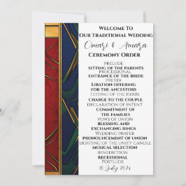 Programa de Casamento Tradicional Africano