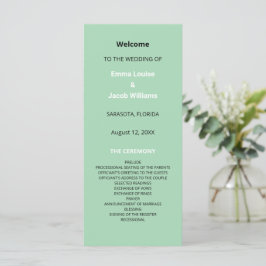 Programa de Casamento Verde da Modern Mint