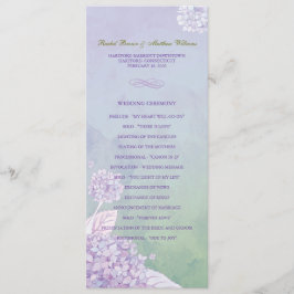 Programa de Casamento Vertical Longo, Hydrangeas R