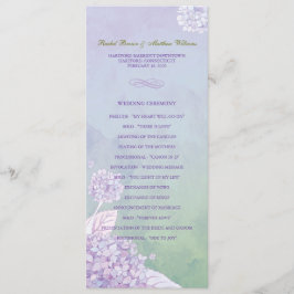 Programa de Casamento Vertical Longo, Hydrangeas R