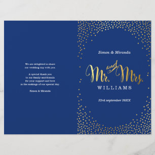PROGRAMA DE CEREMONIA DO CASAMENTO - marinho de mi