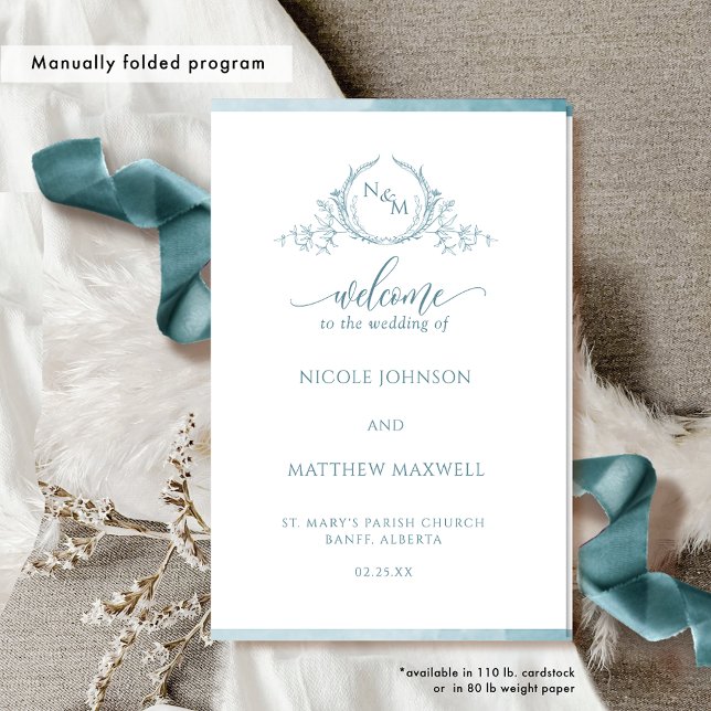 Programa de Cerimônia de Casamento Dobrado do Sea  (Criador carregado)