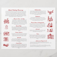 Programa de Cerimônia de Casamento Hindu Ganesh