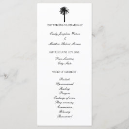 Programa de cerimônias de casamento de praia em pr