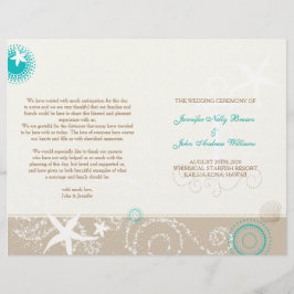 Programa de dobra de Casamento de Praia de Taupe I