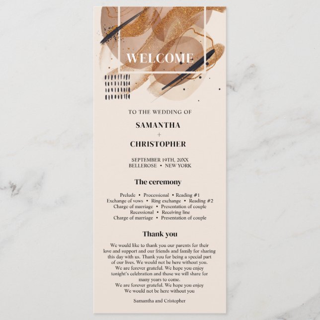 Programa de enferrujamento de tonalidades de cobre (Frente)