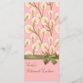 Programa de festa de Buquê de algodão doce