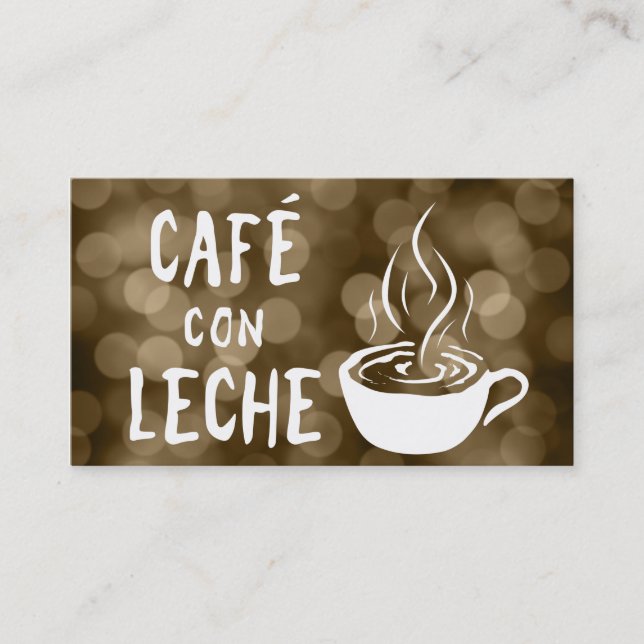 programa de fidelidade cafe con leche (Frente)