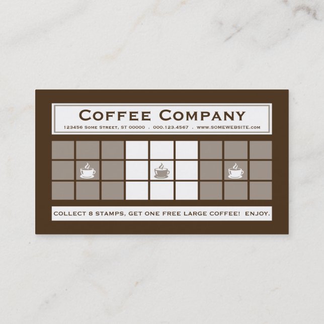 Programa de fidelidade COFFEE 3pontos (Verso)