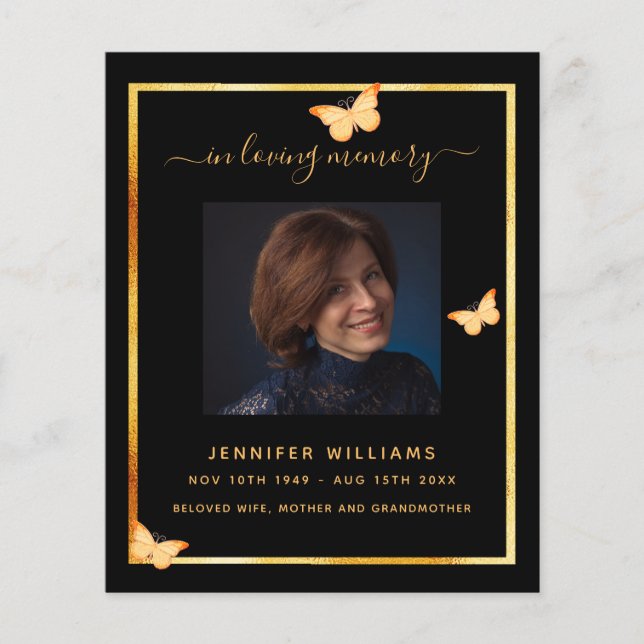 Programa de fotos funerárias de ouro preto (Frente)