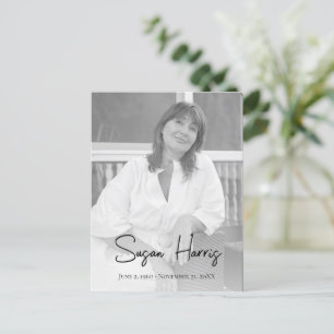 Programa de Funeral de Celebração Moderna da Vida 