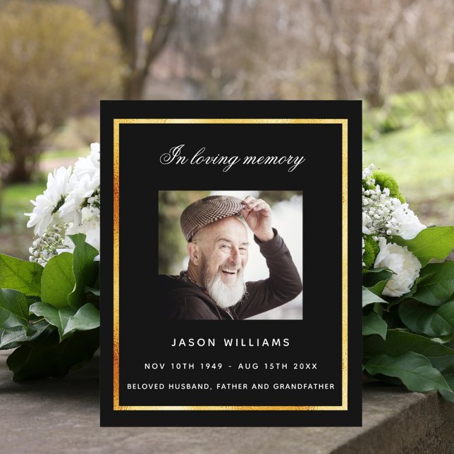 Programa de funerário em ouro negro (Criador carregado)