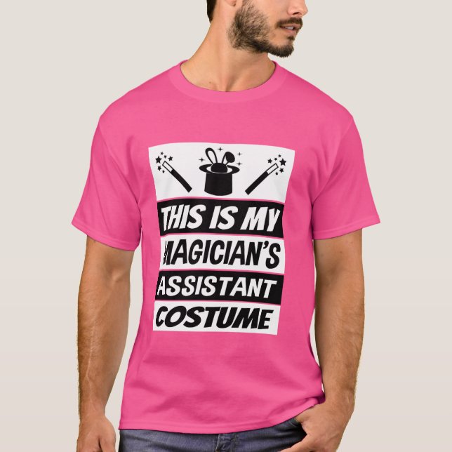 Programa de Mágica Camisa de Costume do Assistente (Frente)
